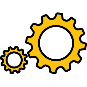 Gears icon